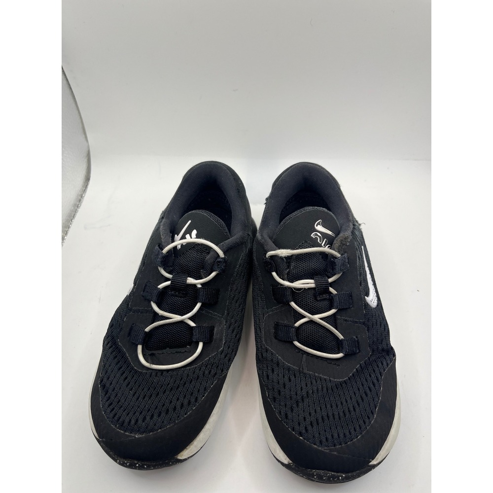 Nike Air Max 270 Kids Black White Sneakers Shoes‎ Athletic Size Youth - Picture 2 of 8